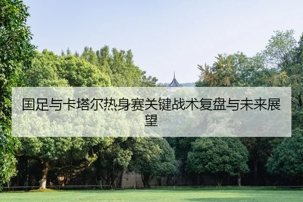 国足与卡塔尔热身赛关键战术复盘与未来展望